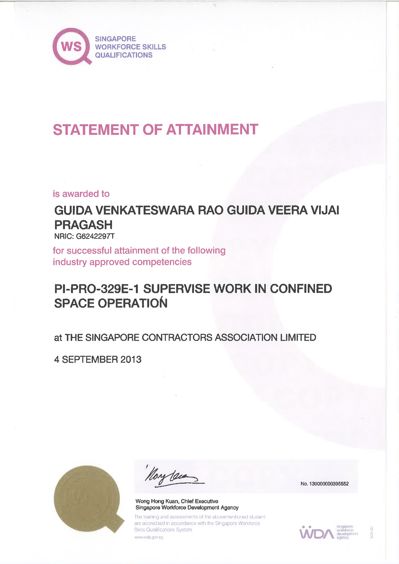 Certification 9