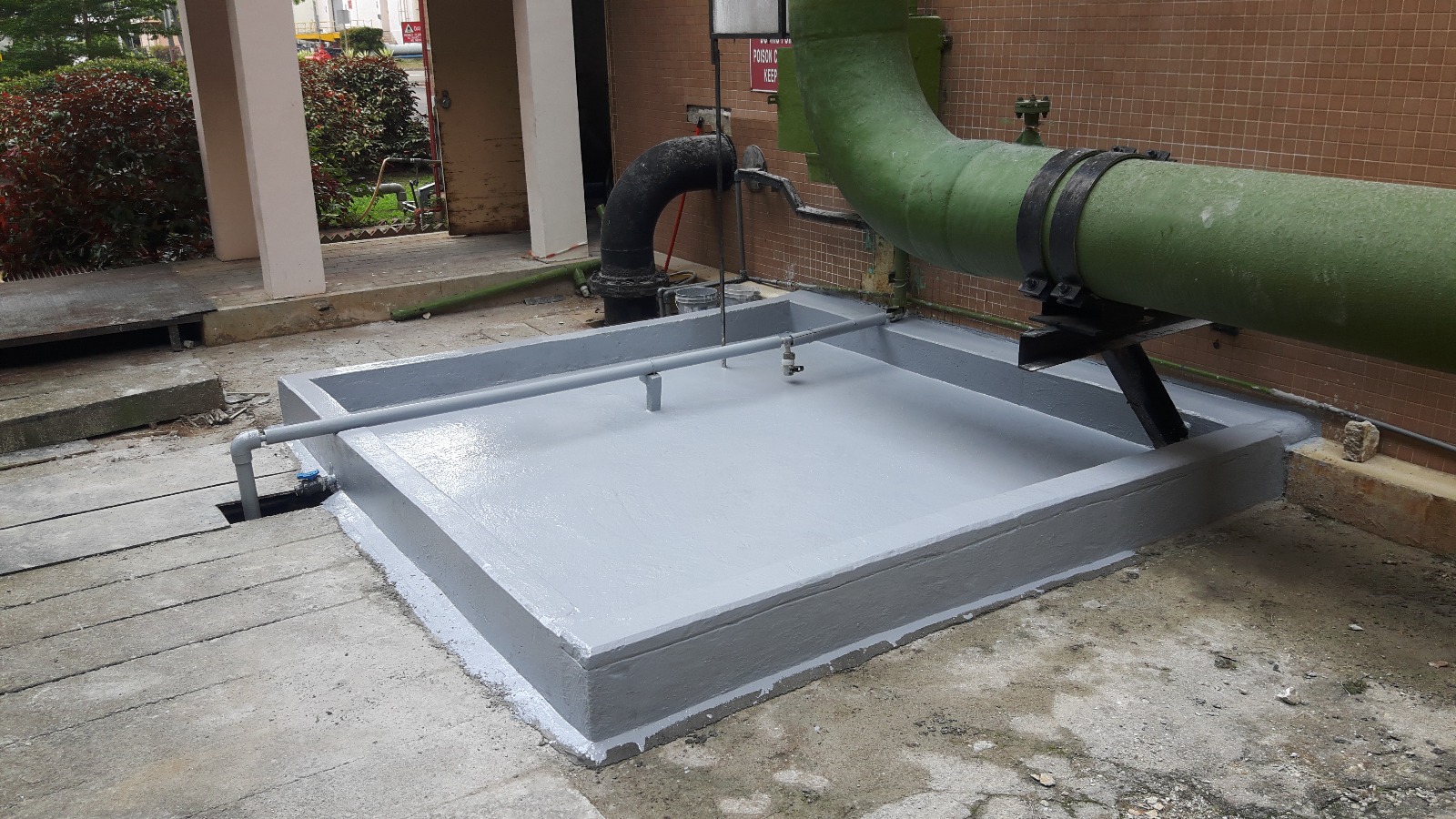 Acid Pit Chemical Resistant Coating