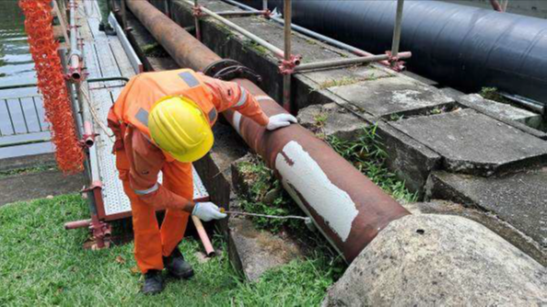 Gas Metering Station Painting